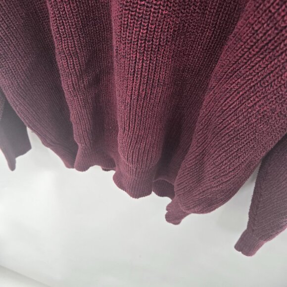 Original Weatherproof Vintage Burgundy 100% Cotton Sweater Size XXL - Picture 6 of 13